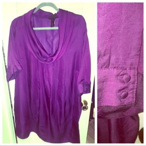 Scoop neck tunic